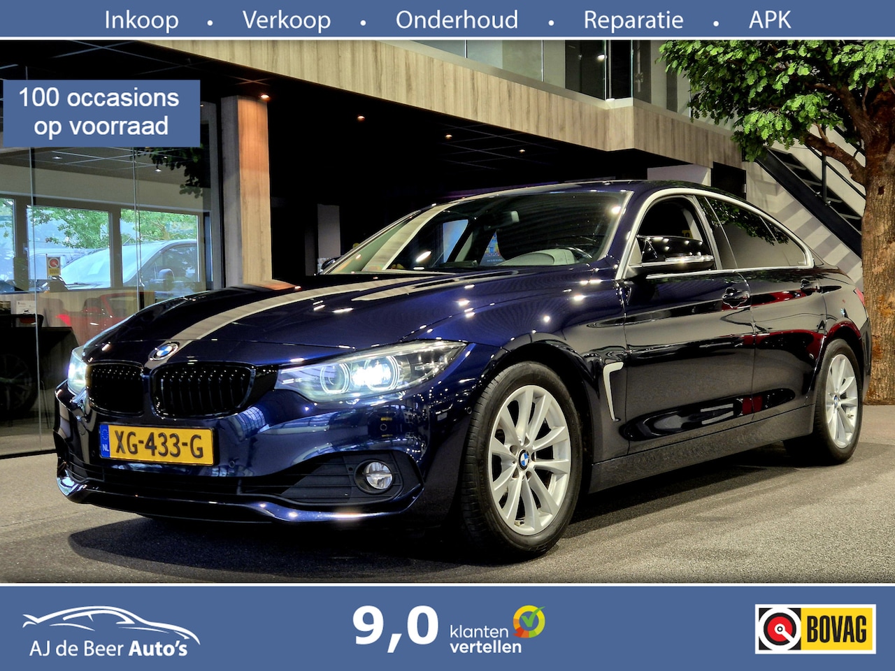BMW 4-serie Gran Coupé - 420i Executive Led | Camera | Navigatie | 184 PK - AutoWereld.nl