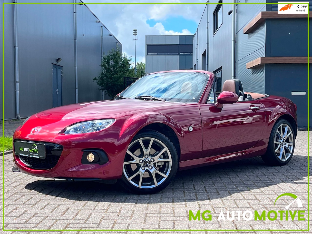 Mazda MX-5 - 1.8 Kenko | LIMITED EDITION | LEDER | NAVI | 17 INCH | NIEUWSTAAT - AutoWereld.nl