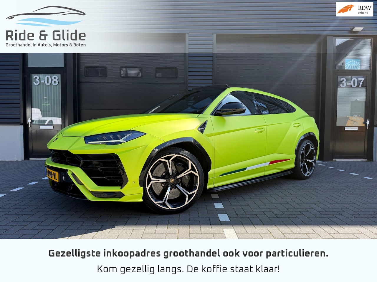 Lamborghini Urus - 4.0 V8 Full option B&O panorama - AutoWereld.nl