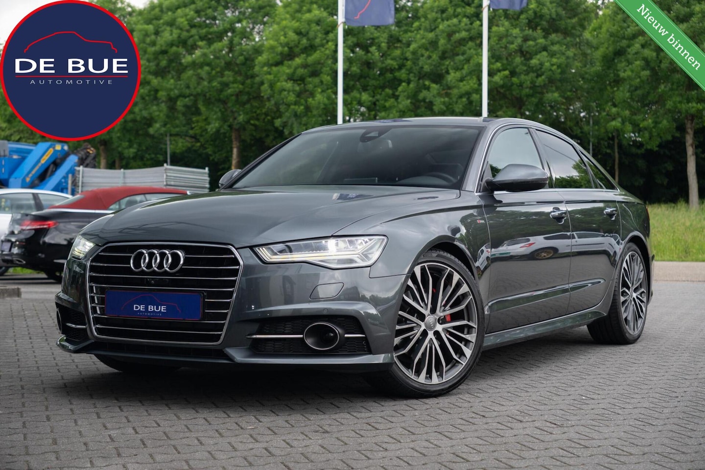 Audi A6 Limousine - 1.8 TFSI Premium Edition|Facelift|S-Line|CarPlay|Leder|LED|Automaat|DaytonaGrijs|360 Camer - AutoWereld.nl
