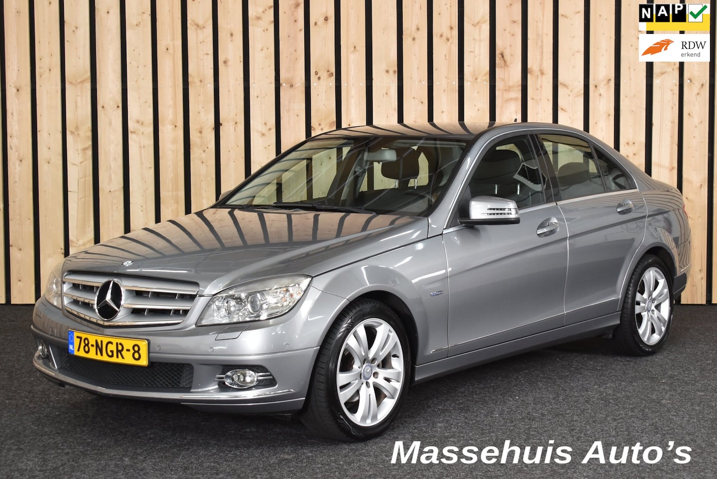 Mercedes-Benz C-klasse - 180 CGI BlueEFFICIENCY Business Edition Avantgarde Trekhaak Navi Clima Cruise Nwe APK - AutoWereld.nl