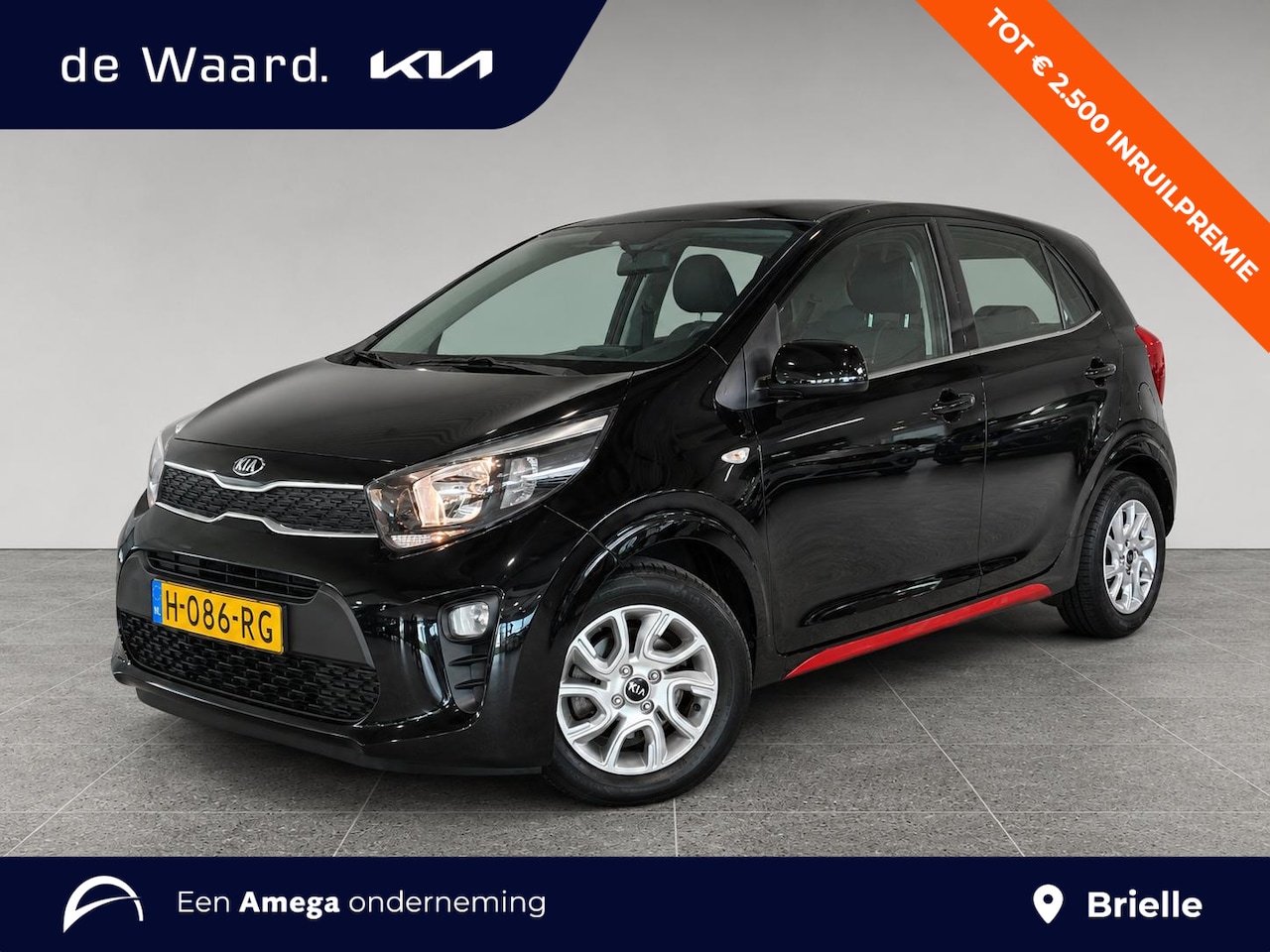 Kia Picanto - DynamicLine 1.0 MPi 66pk | CAMERA | APPLE CARPLAY / ANDROID AUTO | LM-ELGEN | NAVI | LAGE - AutoWereld.nl