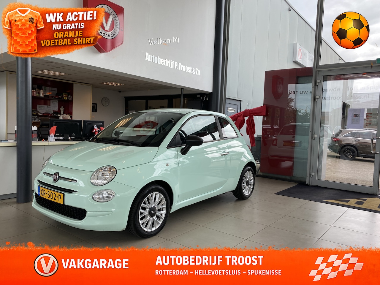 Fiat 500 - 0.9 TwinAir Turbo Popstar 0.9 TwinAir Turbo Popstar,Airco,Cruiscontrol,Bleutooth met Spraakbediening,Aux Usb Aanslui - AutoWereld.nl