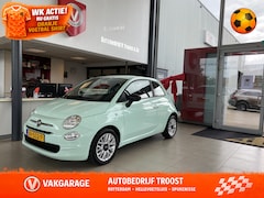 Fiat 500 - 0.9 TwinAir Turbo Popstar, Airco, Cruiscontrol, Bleutooth met Spraakbediening, Aux Usb Aan