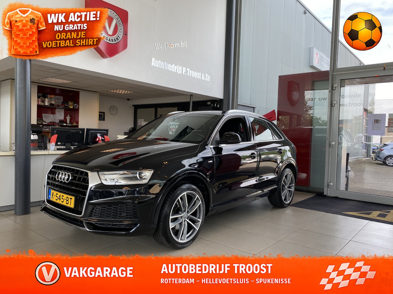 Audi Q3 - 1.4 TFSI CoD S-LINE Design Pro Line Plus,Automaat,Navigatie,Parkeerassistent,Spraakbedieni - AutoWereld.nl