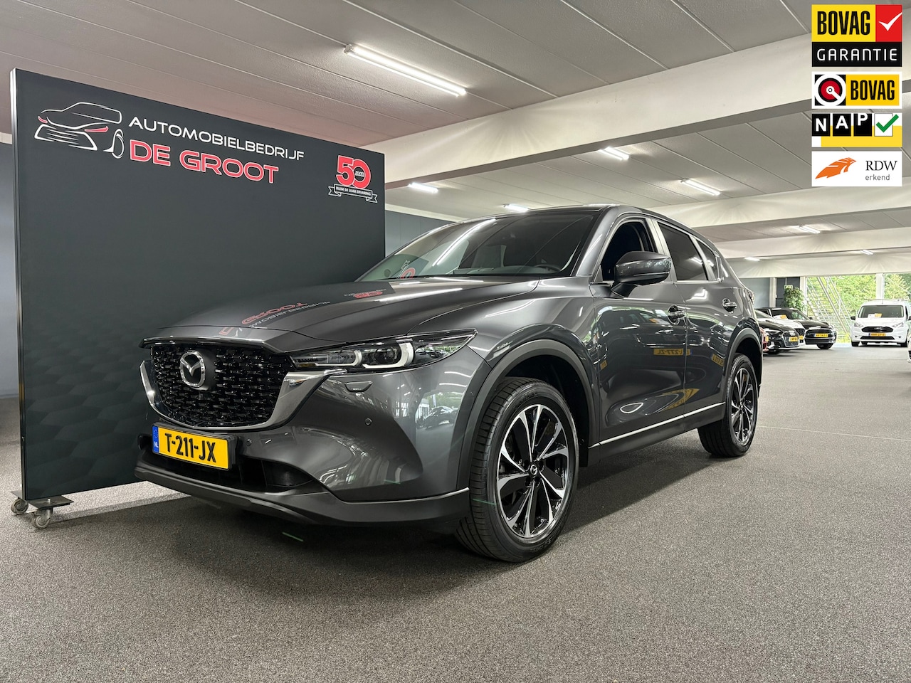 Mazda CX-5 - 2.0 e-SkyActiv-G M Hybrid 165 Advantage/ NL auto/ Eerste eigenaar/ Trekhaak - AutoWereld.nl
