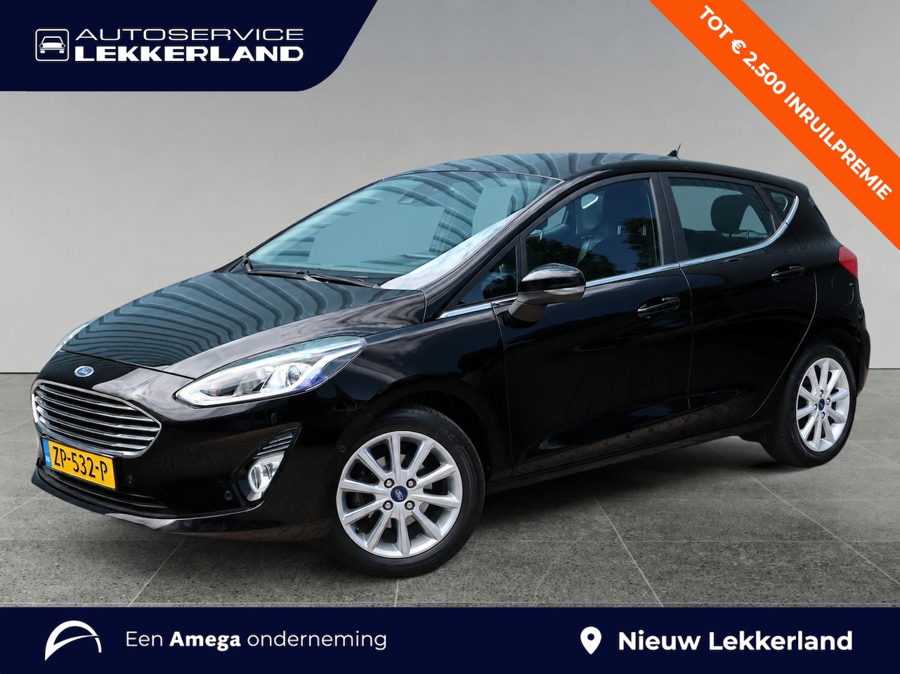 Ford Fiesta - Titanium 1.0 Turbo 100pk | AIRCO | NAVI | CLIMA | CAMERA | VOORRUITVERW. | - AutoWereld.nl