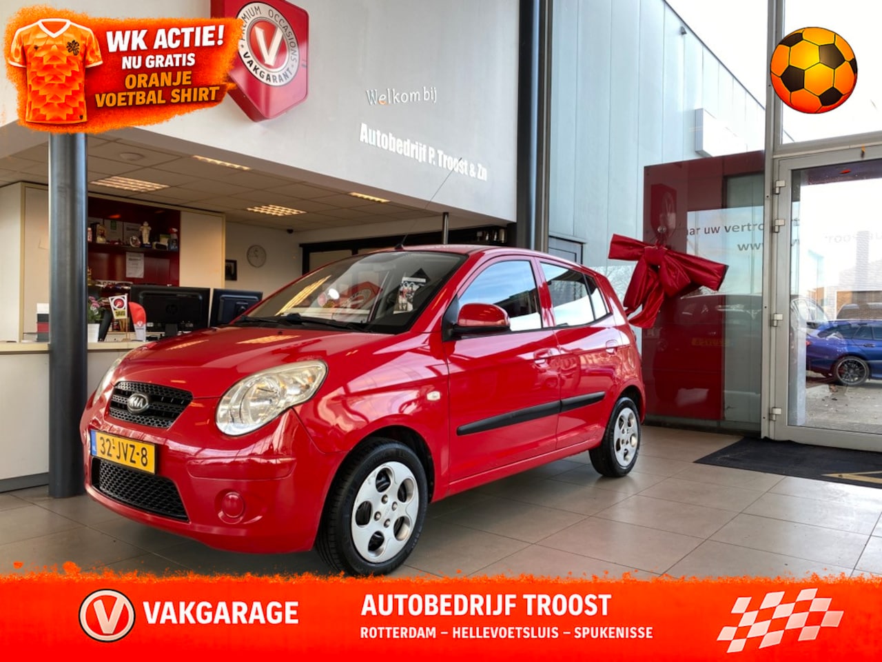 Kia Picanto - 1.0 X-pect 1.0 X-pect,Stuurbekrachting,Half Leder,Radio cd met Ipod Aansluiting - AutoWereld.nl