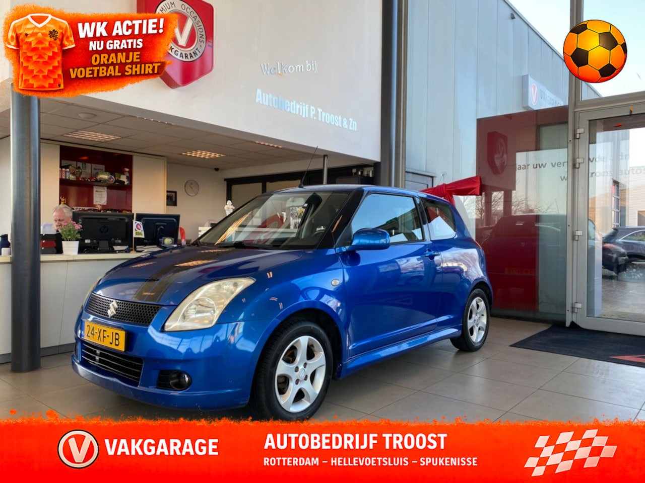 Suzuki Swift - 1.3 Exclusive 1.3 Exclusive,Airco,Elektrischpakket,Stuurbekrachting,15 Inch Lmv - AutoWereld.nl