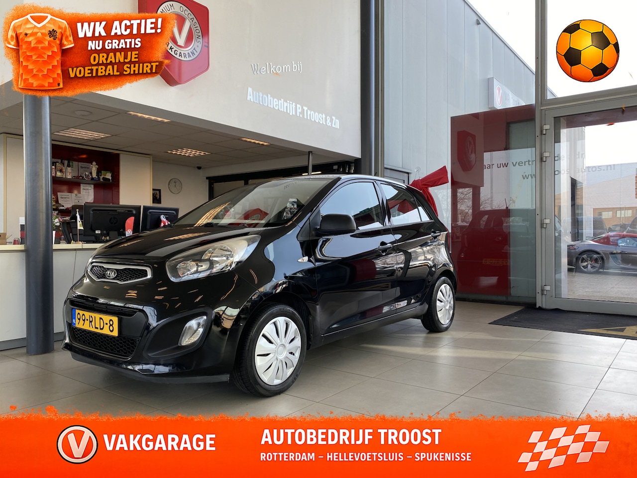 Kia Picanto - 1.0 CVVT 1.0 CVVT,5 Deurs,5Zits,Stuurbekrachting,Centrale Deurvergrendeling,Ipod Usb Aansluiting,Ra - AutoWereld.nl