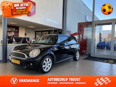 MINI Clubman - 1.4 One Anniversary MK II, Panoramadak, Airco, Cruisecontrol, Elektrischpakket, Bluetooth