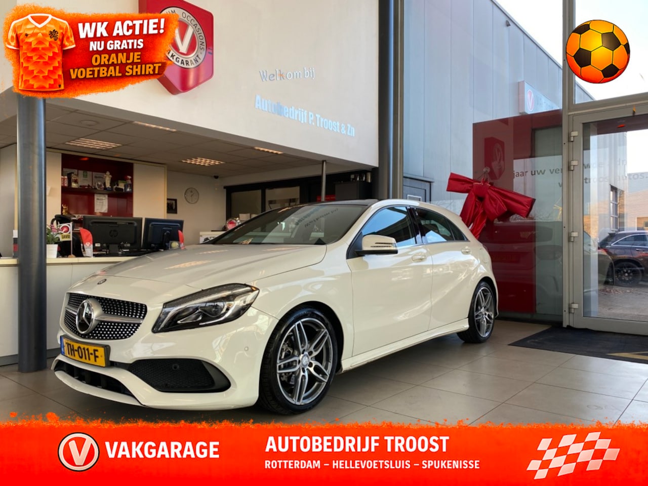 Mercedes-Benz A-klasse - 180 Business Solution AMG 180 Business Solution AMG,Automaat,Panoramadak,Navigatie,Achteruitrijcamera,Climate&Cruisc - AutoWereld.nl