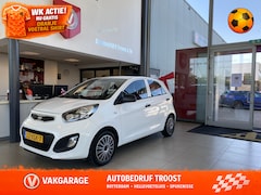 Kia Picanto - 1.0 CVVT, 5 Deurs, 5Zits, 1E Eigenaar, Dealeronderhouden, Unieke Kilometerstand, NAP OKE,