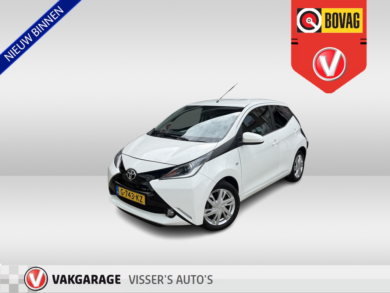 Toyota Aygo - 1.0 VVT-i x | achteruitrijcamera | airco | 15 inch allseason | zuinig | - AutoWereld.nl