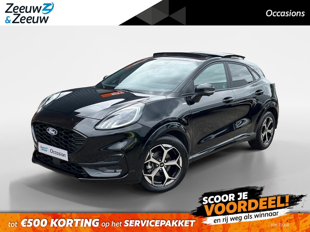Ford Puma - ST-Line | Panoramadak | Winter Pack | Driver Assistance Pack | LMV 18" | Apple Carplay & A - AutoWereld.nl