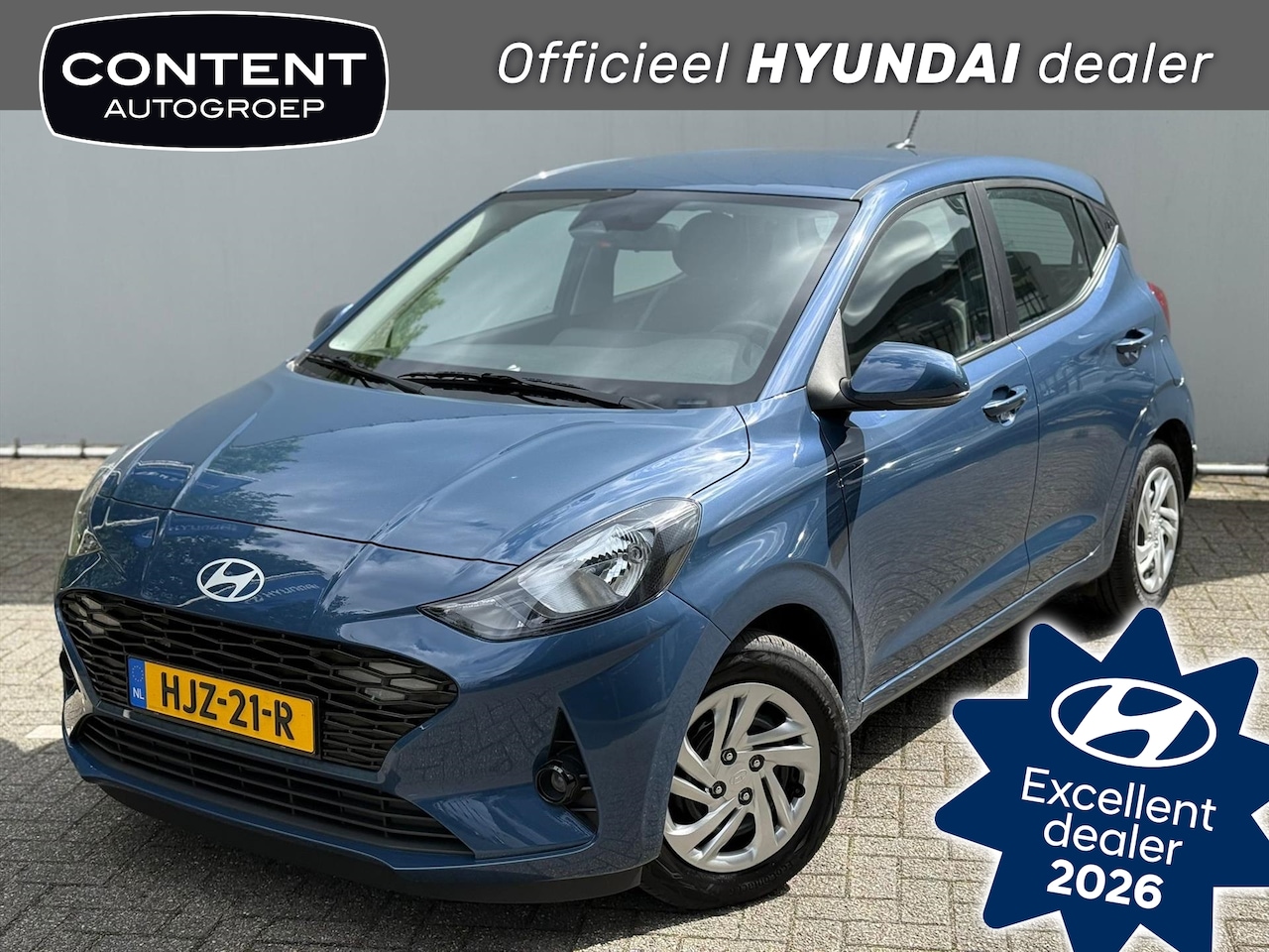 Hyundai i10 - 1.0i 63pk Comfort Smart |Navi |Cruise |Airco - AutoWereld.nl