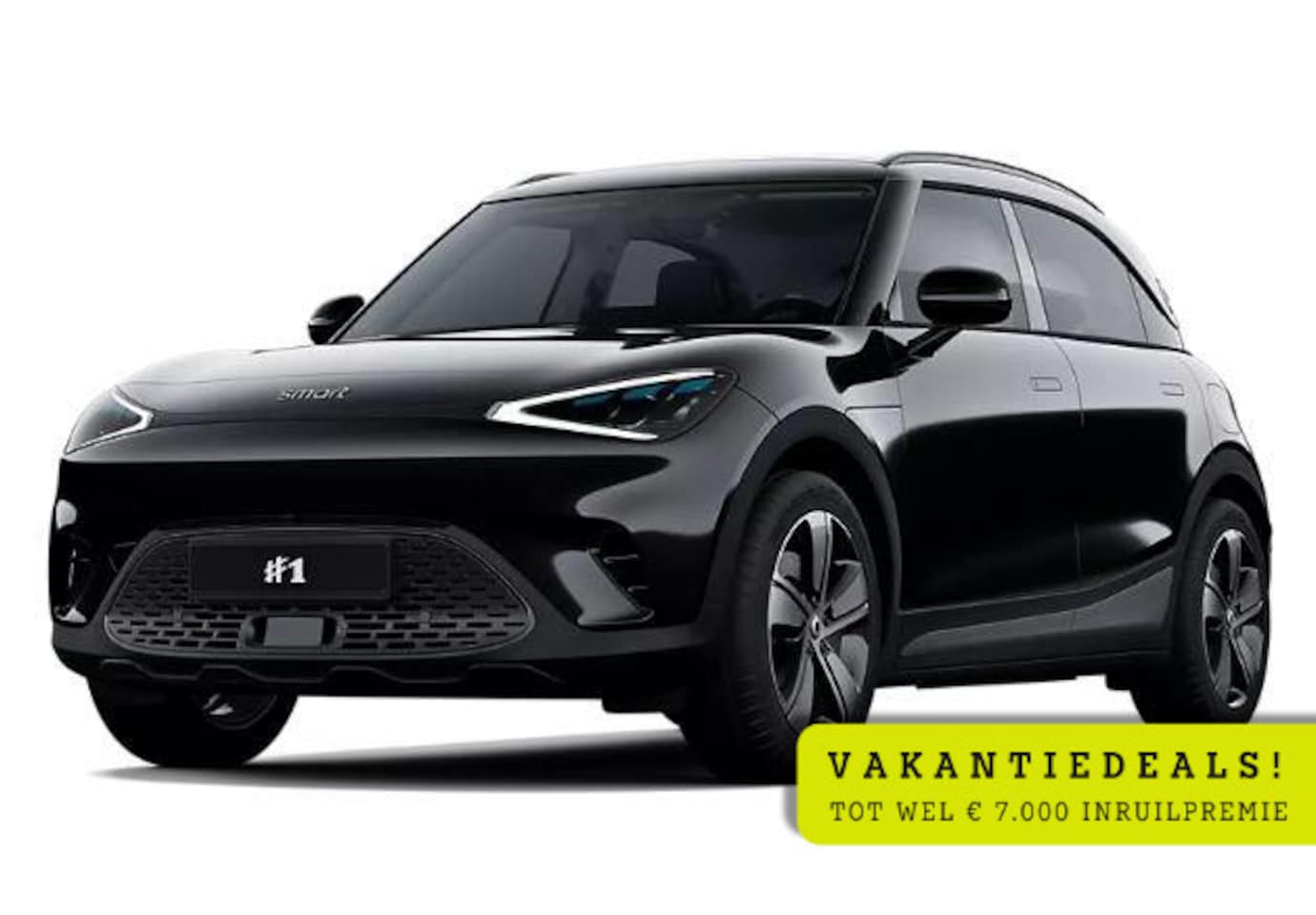 Smart #1 - Pure 49 kWh VAKANTIE DEALS! | Van € 32.020,- voor € 29.520,- | Keyless entry | LED-koplamp - AutoWereld.nl
