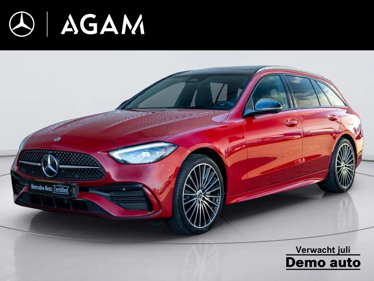 Mercedes-Benz C-klasse Estate - 300 e Business Solution AMG Panorama dak | Trekhaak - AutoWereld.nl