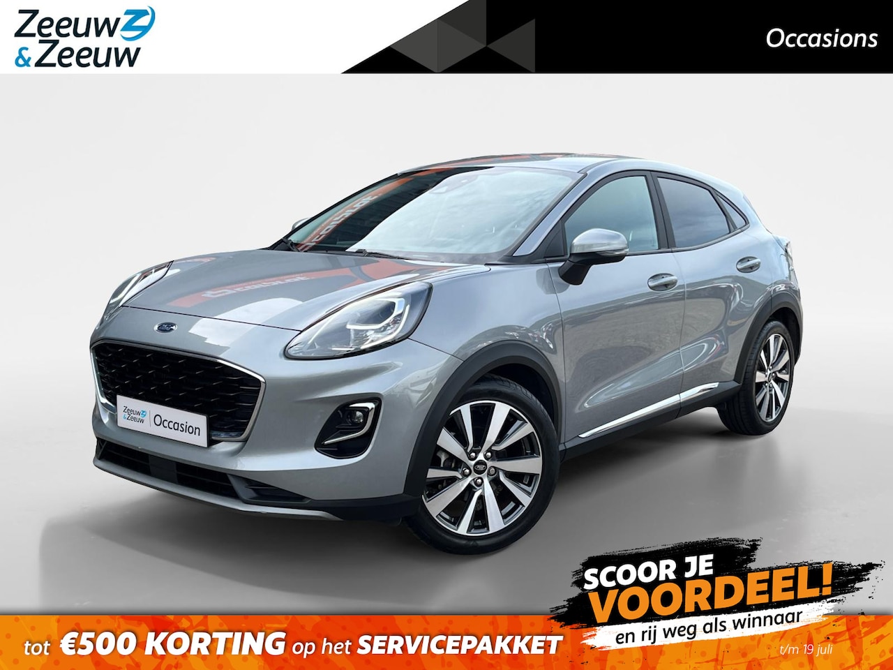 Ford Puma - 1.0 EcoBoost Hybrid Titanium X | Winter Pack | Afneembare Trekhaak | Apple Carplay & Andro - AutoWereld.nl