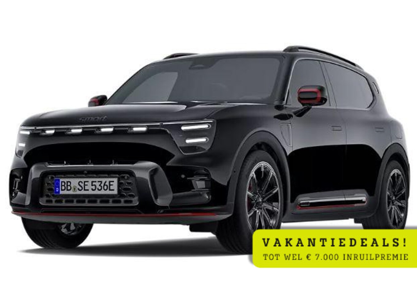Smart #5 - Brabus 100 kWh VAKANTIE DEALS! | Van € 63.460,- voor € 58.960,- | Panoramadak | Elektrisch - AutoWereld.nl