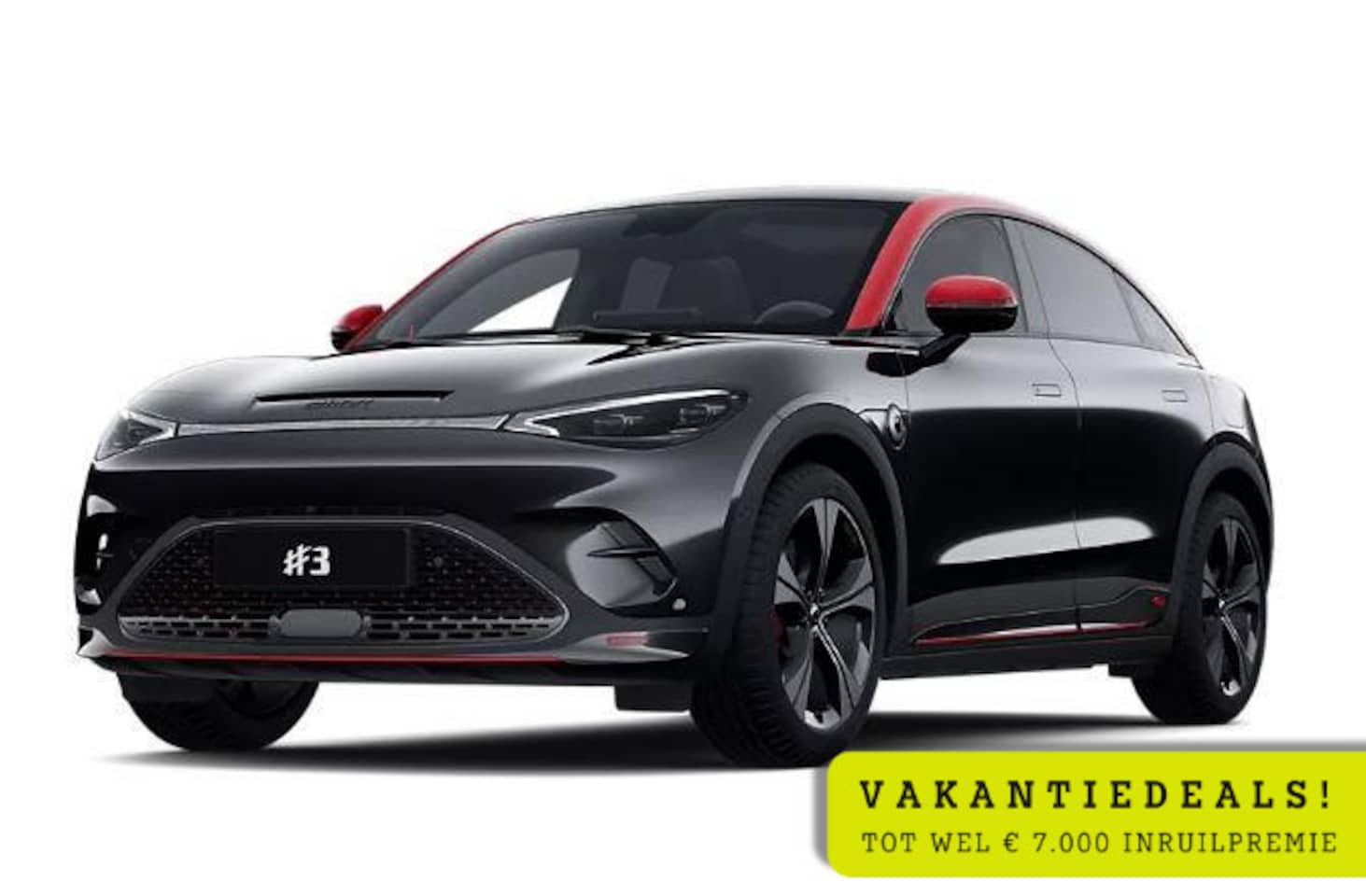 Smart #3 - BRABUS 66 kWh VAKANTIE DEALS! | Van € 48.015,- voor € 44.515,- | Panoramadak | Beats Sound - AutoWereld.nl