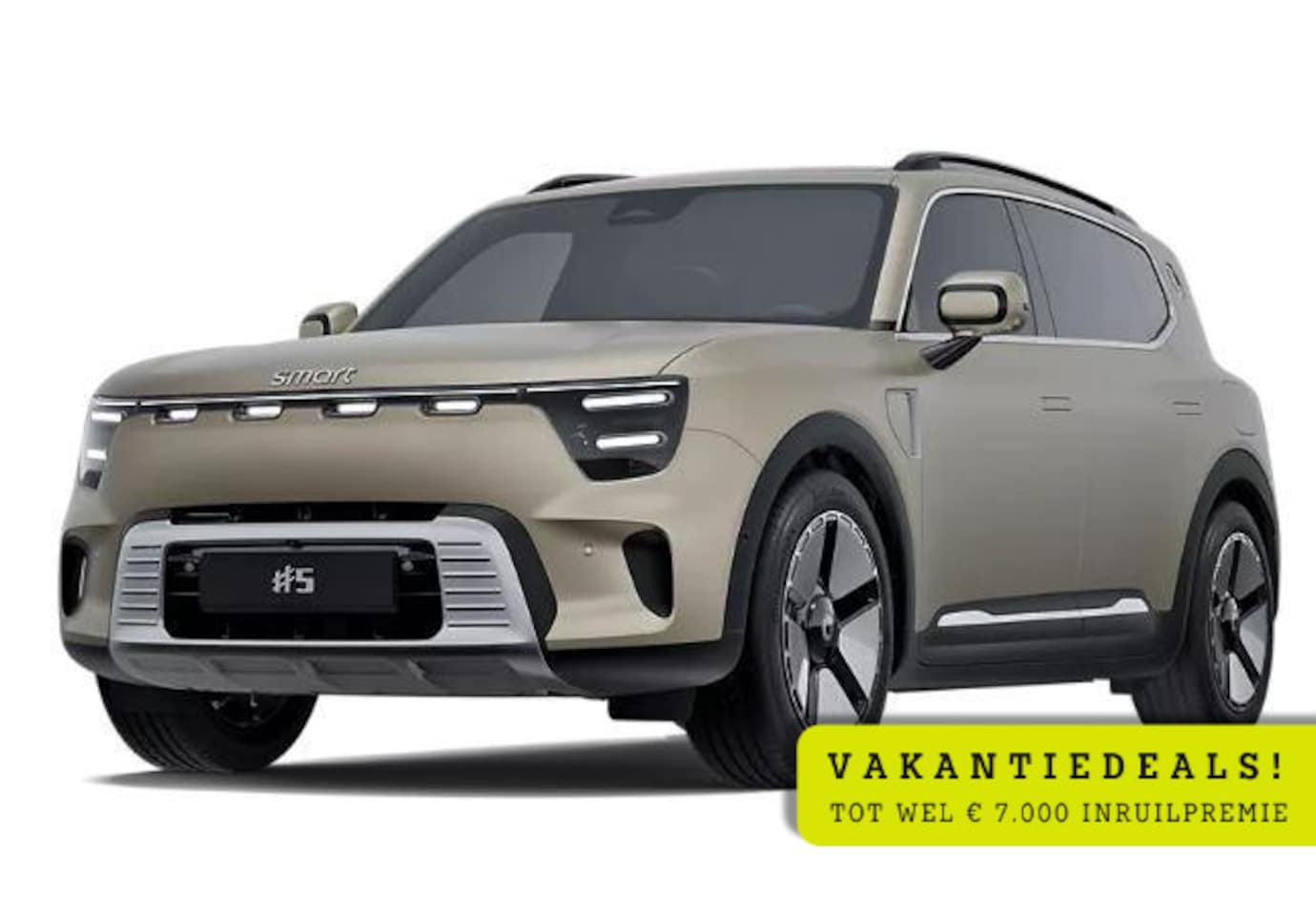 Smart #5 - Premium 100 kWh VAKANTIE DEALS! | Van € 58.840,- voor € 54.340,- | Panoramadak | Elektrisc - AutoWereld.nl