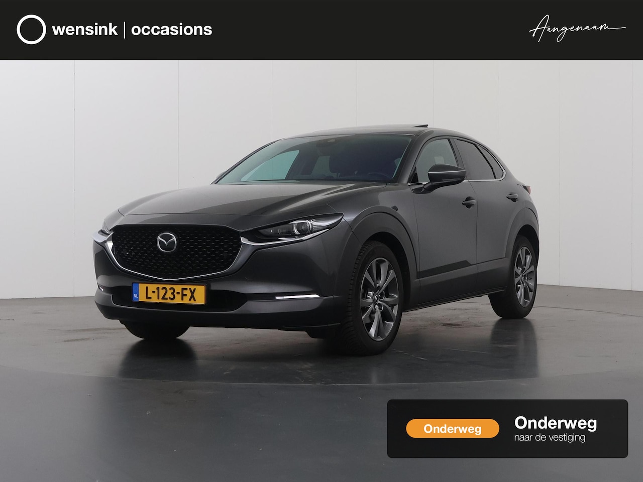 Mazda CX-30 - 2.0 e-SkyActiv-X M Hybrid Luxury | Panoramadak | LED | Leder | Navigatie | Parkeercamera | - AutoWereld.nl