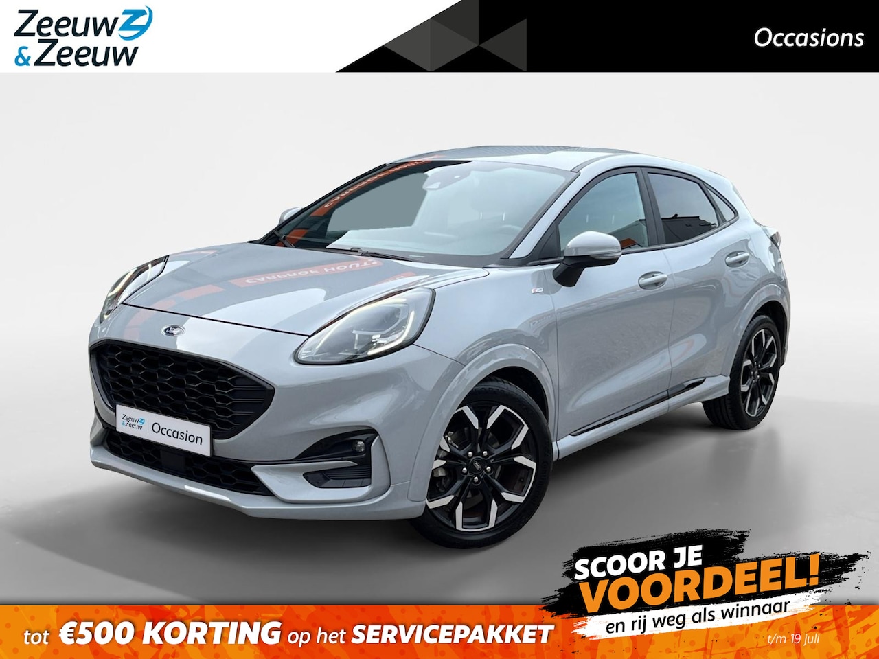 Ford Puma - 1.0 EcoBoost Hybrid ST-Line X | Afneembare Trekhaak | Navigatiesysteem | Apple Carplay & A - AutoWereld.nl