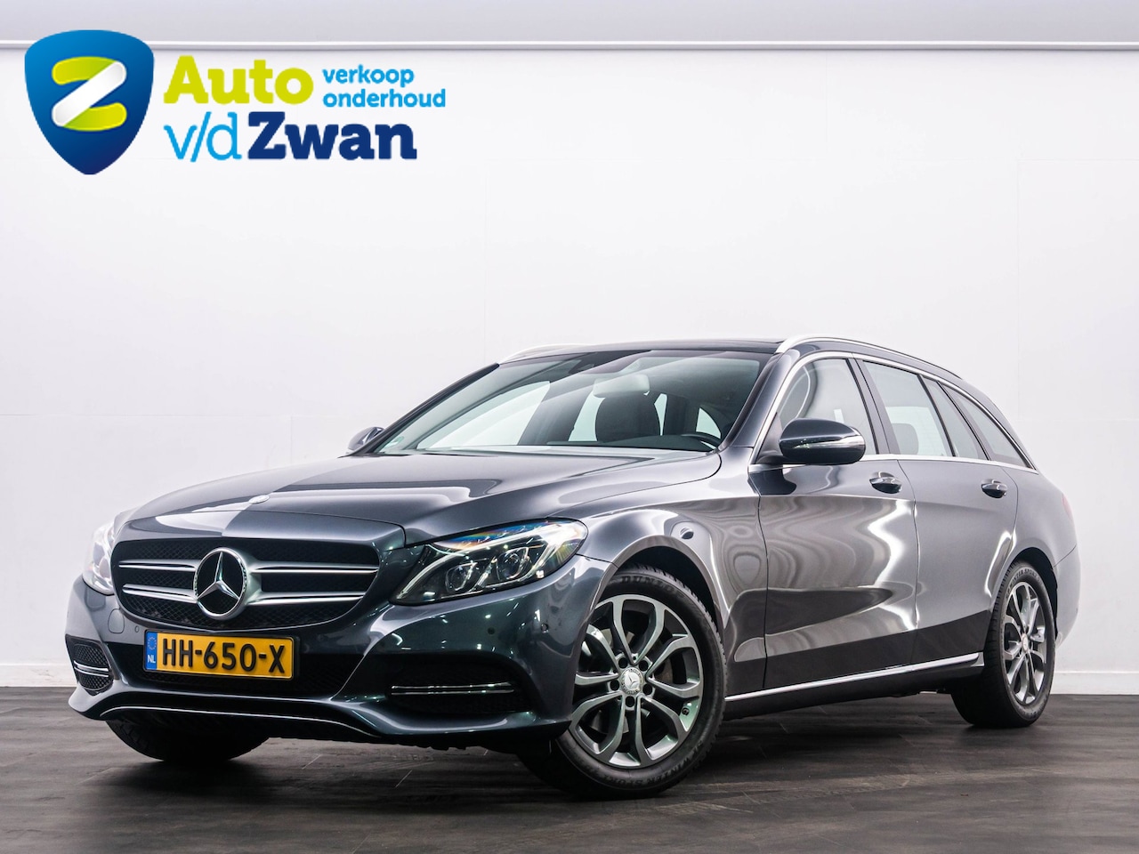 Mercedes-Benz C-klasse Estate - 180 Prestige Luxe Pano/Navi/17" - AutoWereld.nl