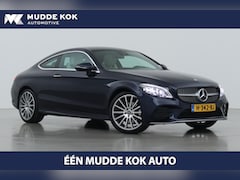 Mercedes-Benz C-klasse Coupé - 180 Premium Plus Pack | Luchtvering | Burmester | Panoramadak | 360° Camera | Memory | 19