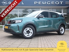 Opel Frontera - Edition 1.2 Turbo Hybrid 145pk eDCT automaat, Rijklaarprijs, Navigatie Camera Stoel-, stuu