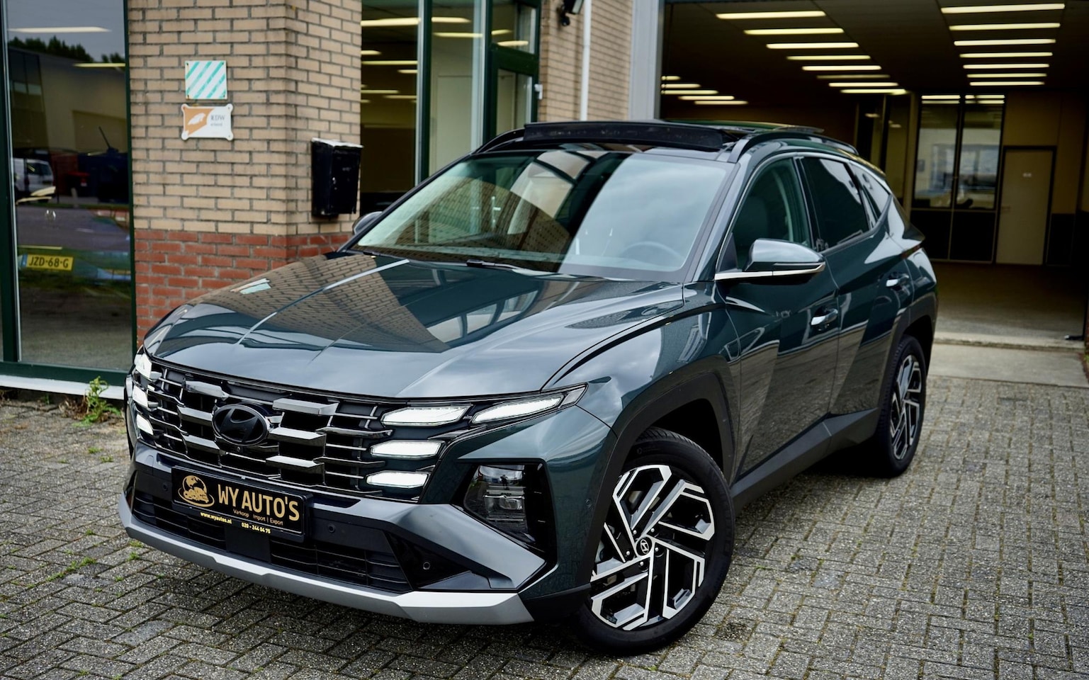 Hyundai Tucson - 1.6 T-GDI HEV Premium Sky FULL OPTIONS|Panoramadak|Stl.Ventilatie|Stl.verwarming voor/acht - AutoWereld.nl