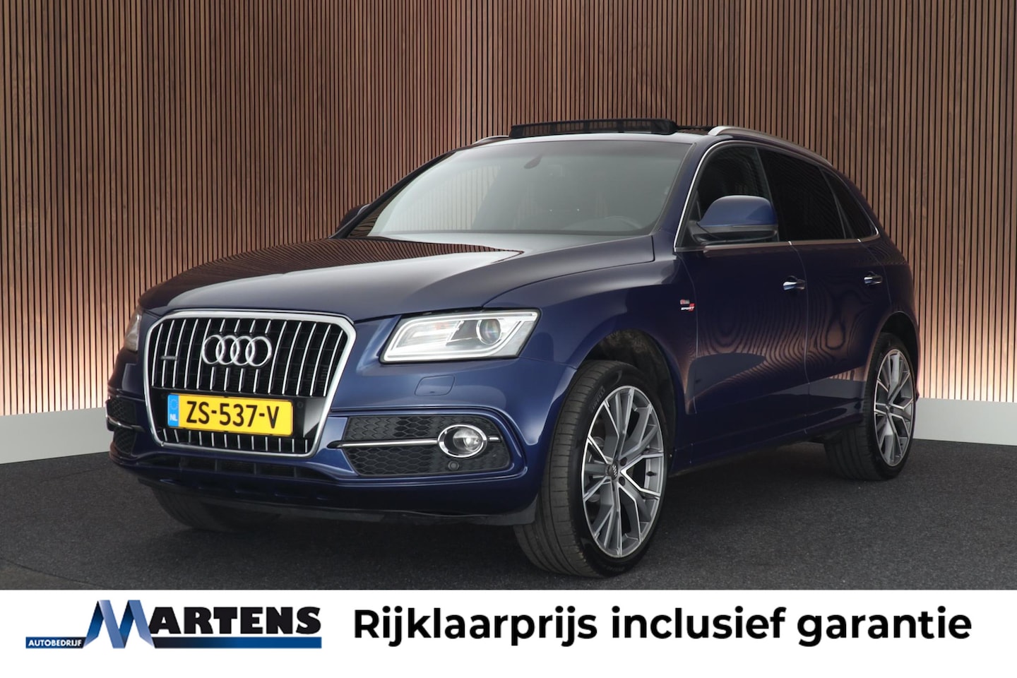 Audi Q5 - 3.0 TFSI 272pk Automaat quattro 2x S-Line Panoramadak Trekhaak Leder Camera Stoelverwarmin - AutoWereld.nl