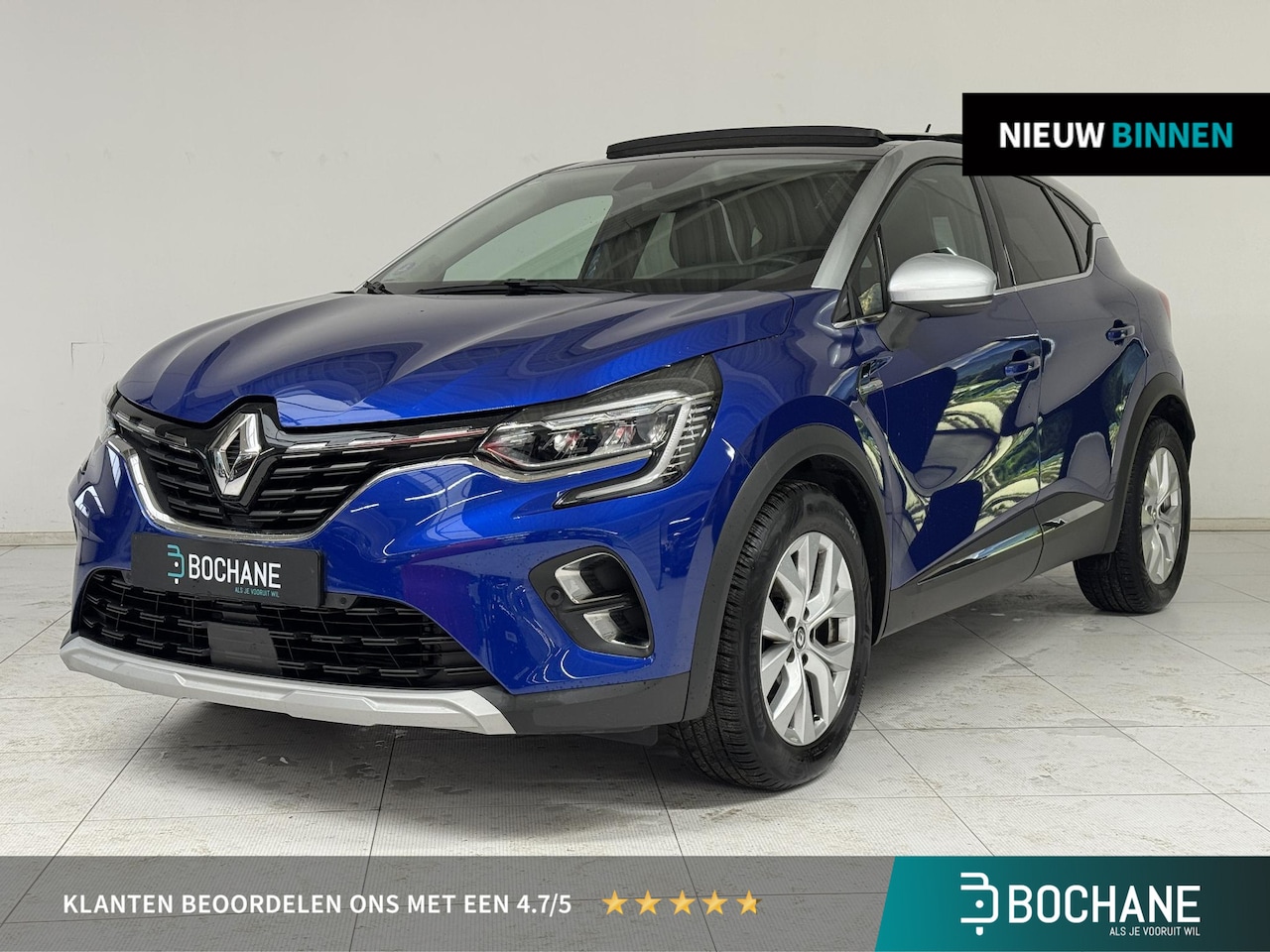 Renault Captur - 1.3 TCe 140 Intens | Navigatie | Panoramadak | Achteruitrijcamera | Trekhaak | - AutoWereld.nl