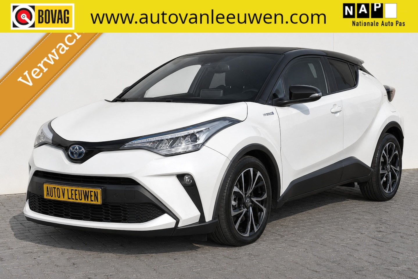 Toyota C-HR - 1.8 Hybrid Executive Bi-Tone LED/CAMERA/VOL MET OPTIES! - AutoWereld.nl