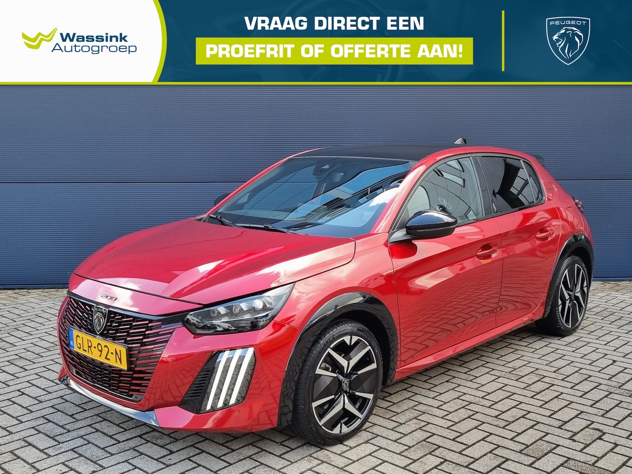 Peugeot 208 - Hybrid 100 e-DCS6 GT | Climate Control | Camera | Apple Carplay | Navigatie | Panoramadak - AutoWereld.nl