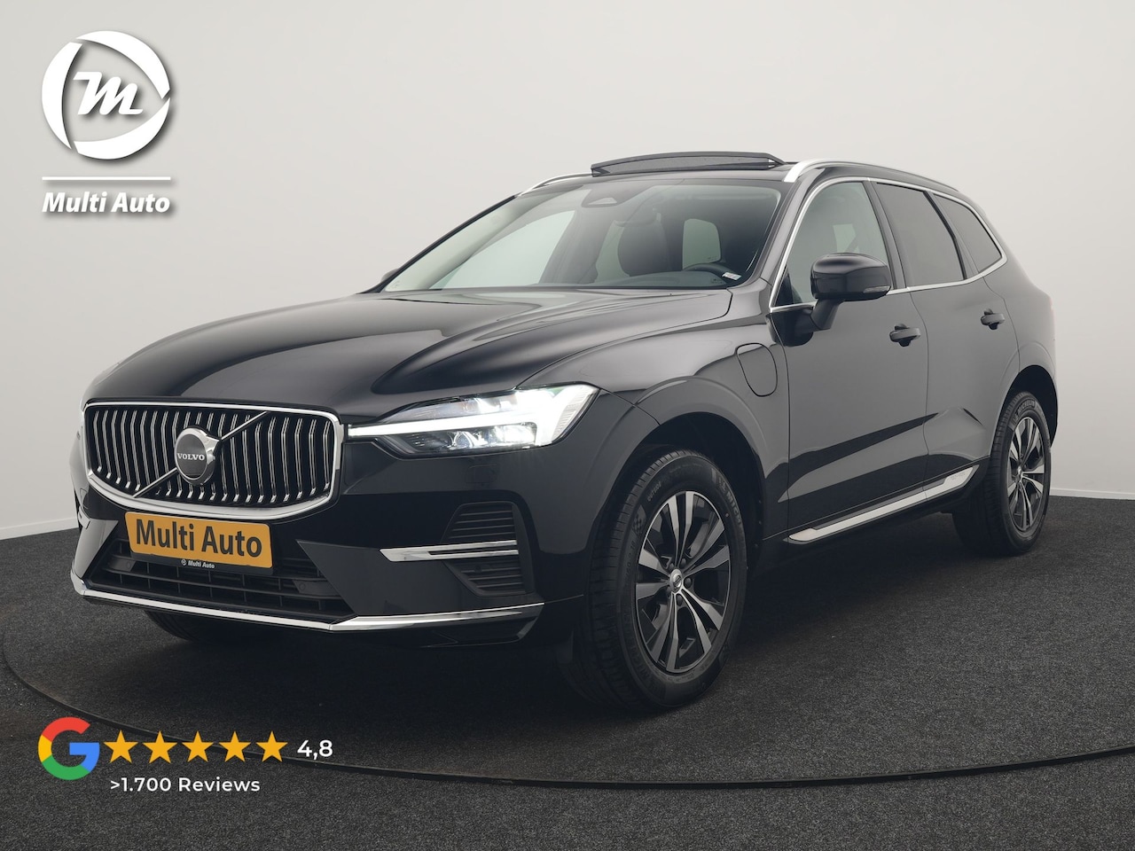 Volvo XC60 - T6 AWD Inscription LONG RANGE PHEV 350pk | Panodak | Camera | Sportstoelen & Stuur Verwarm - AutoWereld.nl