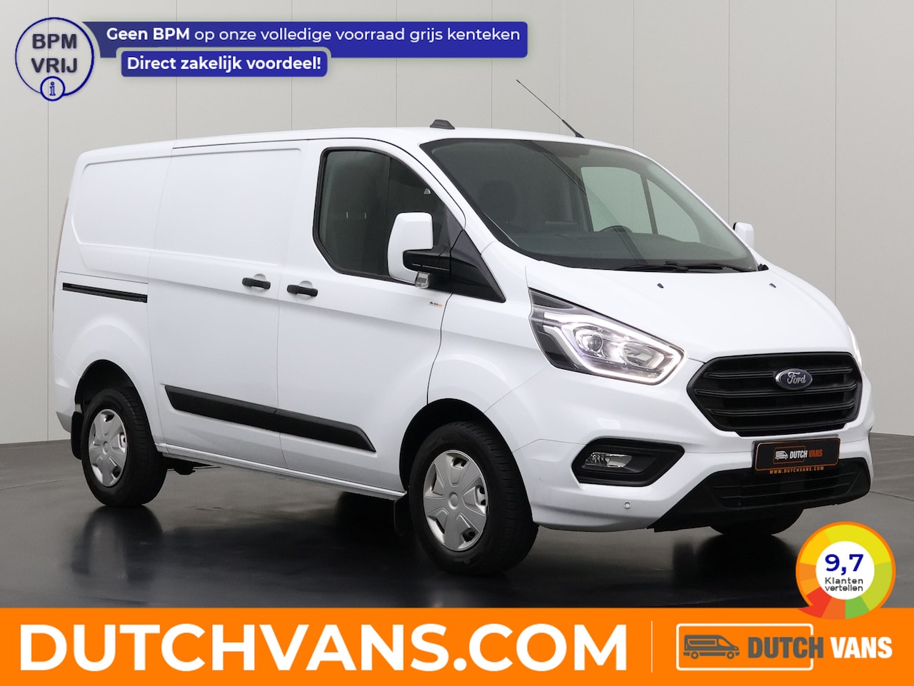 Ford Transit Custom - 2.0TDCI Business | Navigatie | Multimedia | Airco | Cruise | Betimmering | 3-Zits - AutoWereld.nl