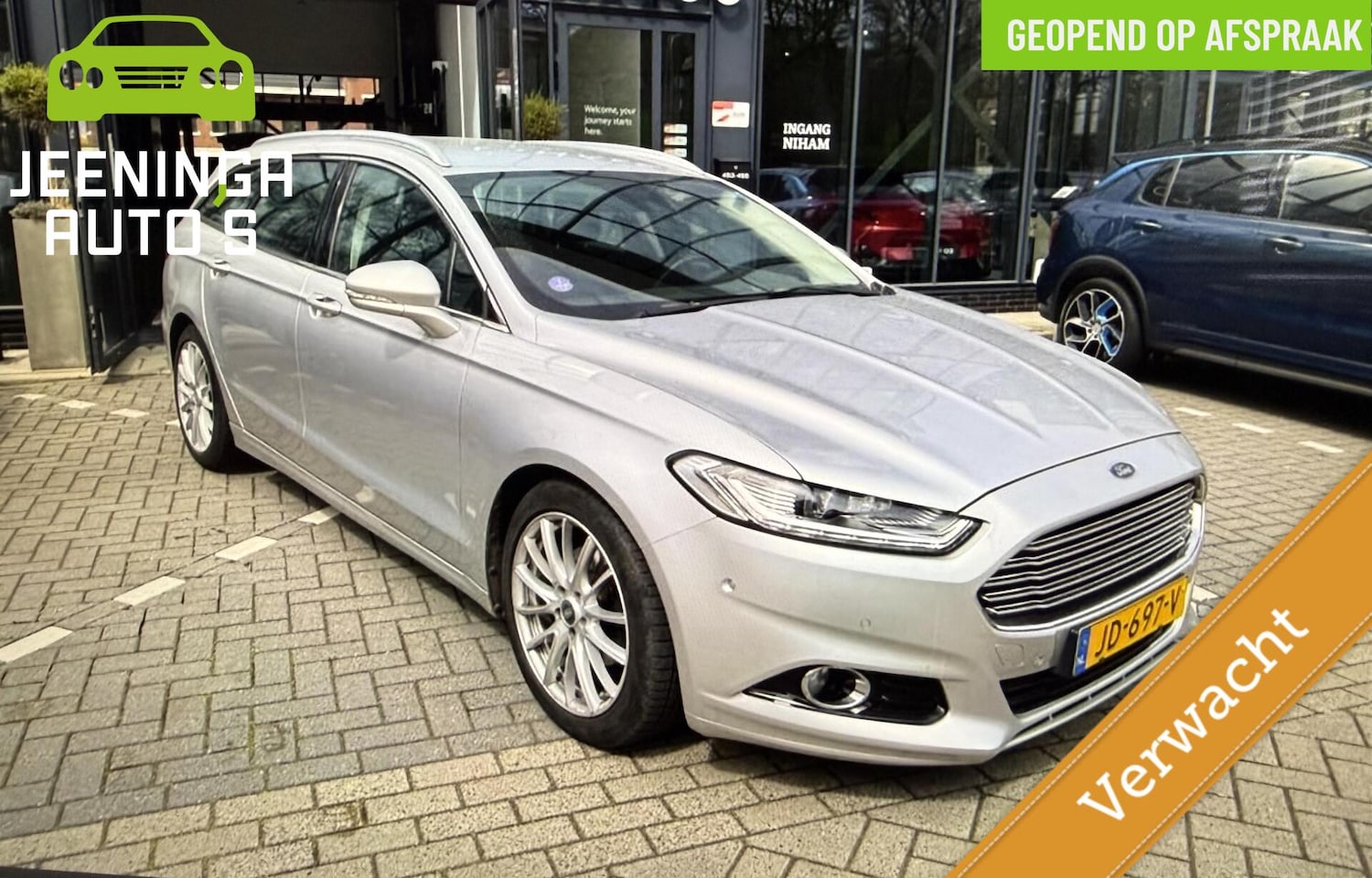 Ford Mondeo Wagon - 1.5 Titanium|Navi|Clima|PDC|VoorraamVerwarming - AutoWereld.nl