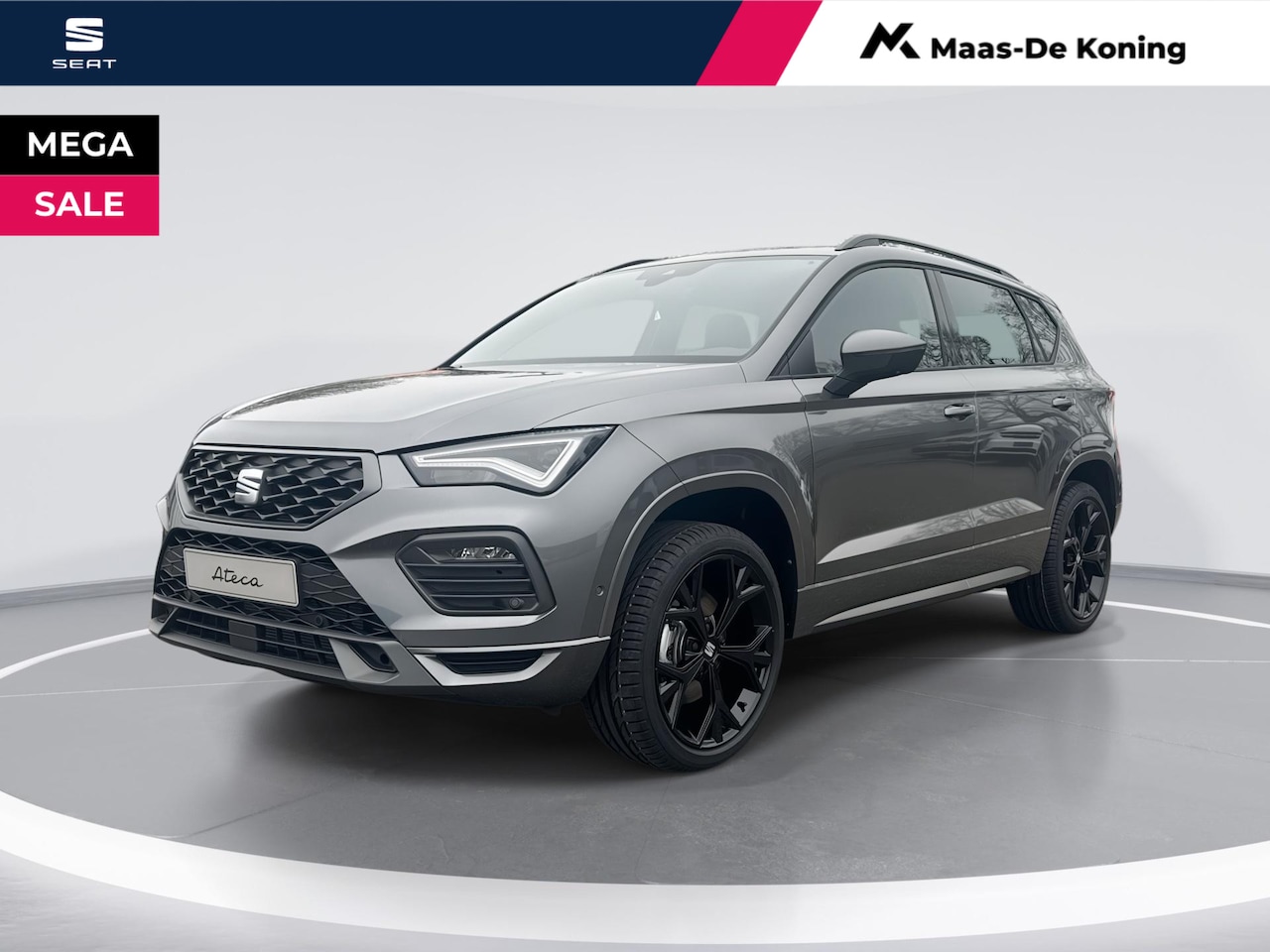 SEAT Ateca - FR Business Intense 1.5 TSI 110 kW / 150 PK SUV 7 | Graphite Grey | Glossy Black Velgen | - AutoWereld.nl