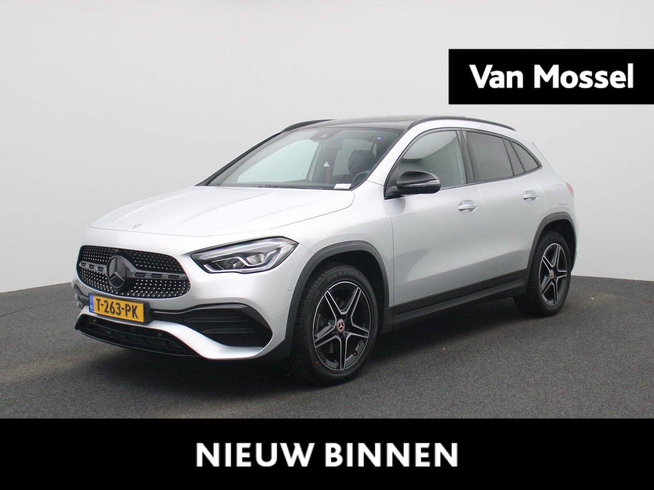 Mercedes-Benz GLA-Klasse - 250 e AMG Line | Automaat | Navigatie | Sfeerverlichting | Panorama dak | Stoelverwarming - AutoWereld.nl