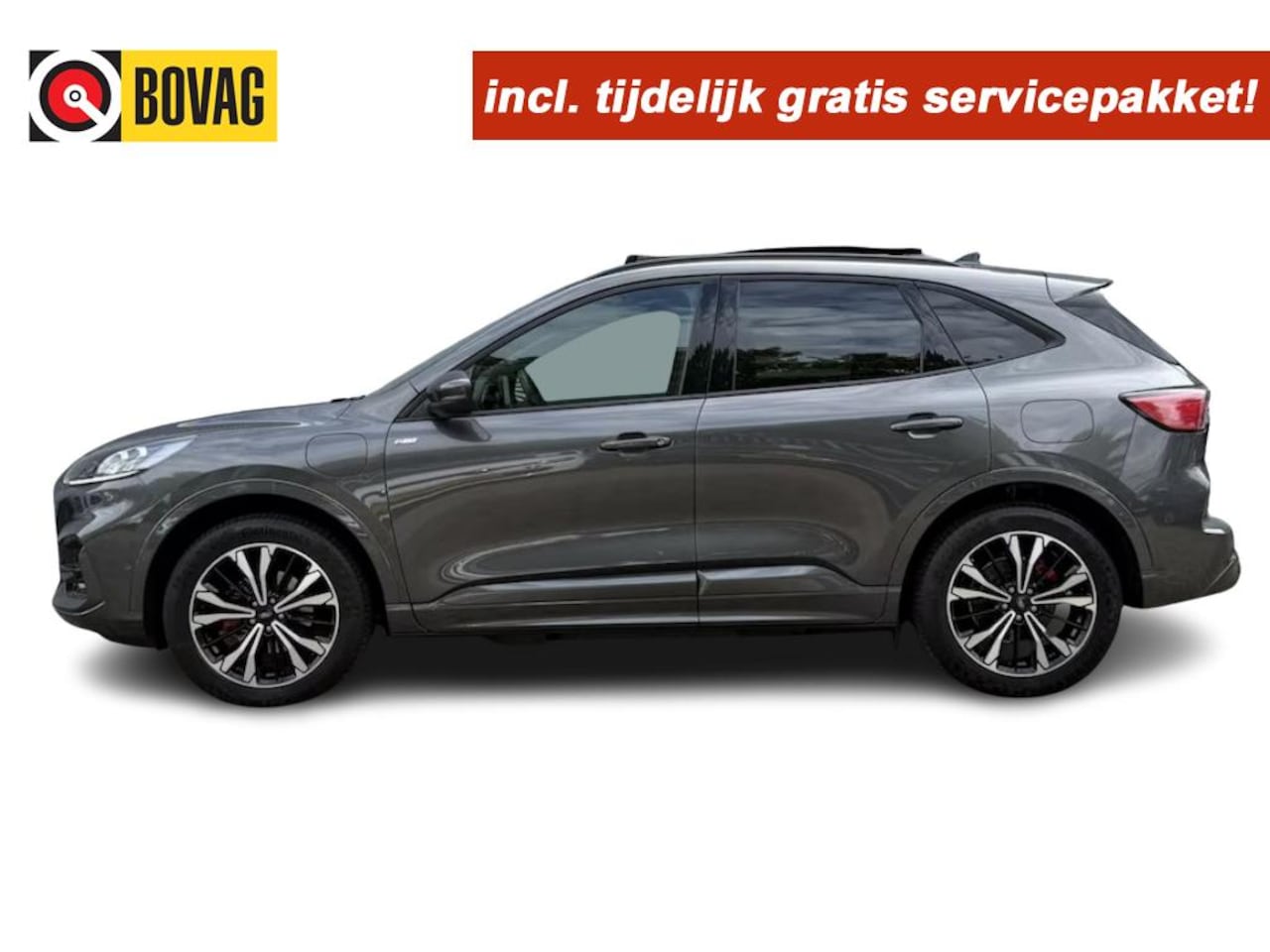 Ford Kuga - 2.5 PHEV Graphit Tech Ed. Pano. leder Camera HEUD Full Opt! 19Lm - AutoWereld.nl