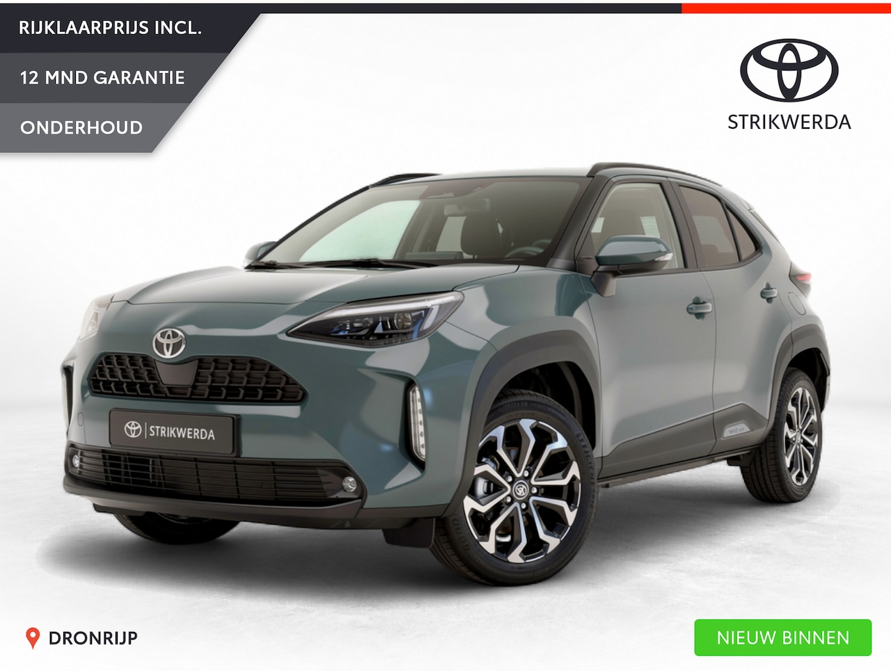 Toyota Yaris Cross - 1.5 Hybrid 115 Dynamic | Stoel- stuurverwarming | Keyless | Camera | PDC V+A | ACC | 10,5" - AutoWereld.nl