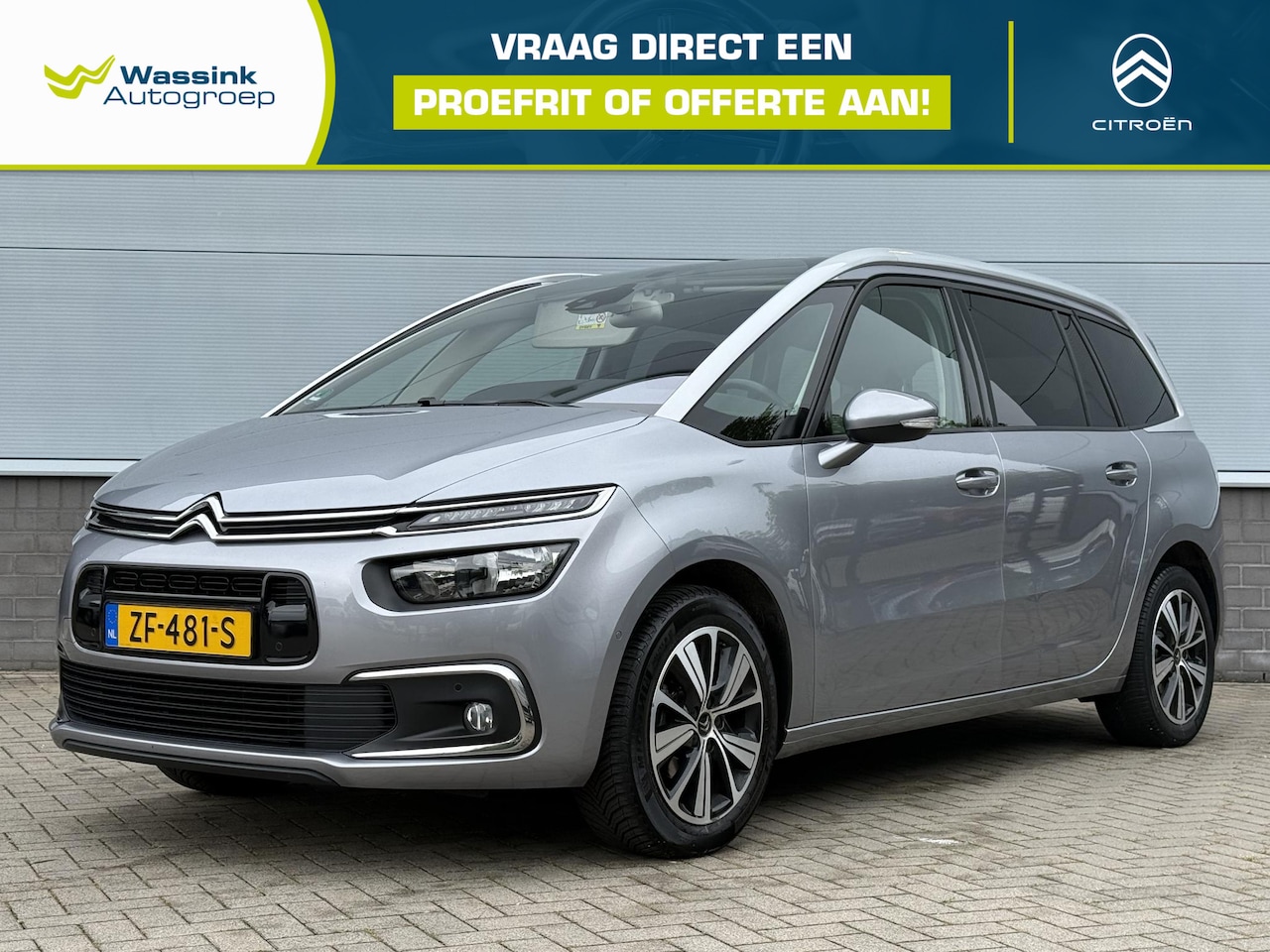 Citroën Grand C4 SpaceTourer - 1.2 PureTech Shine 7 zitplaatsen I Camera - AutoWereld.nl