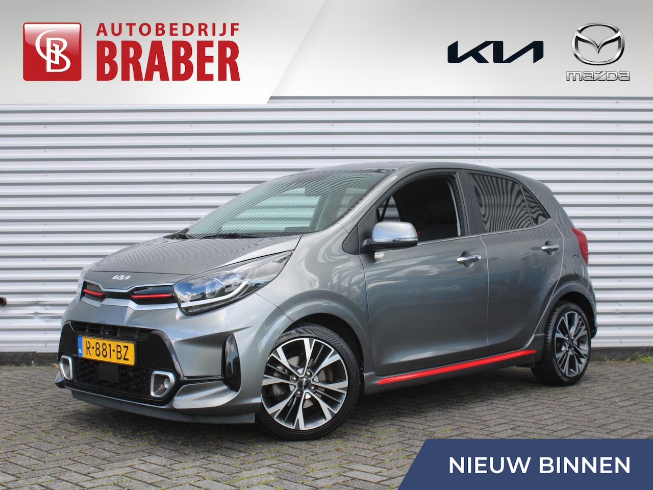 Kia Picanto - 1.0 T-GDi GT-Line 5p | 100 pk! | Stuur-/stoelverwarming | Schuifdak | 16" LM | Camera | Na - AutoWereld.nl