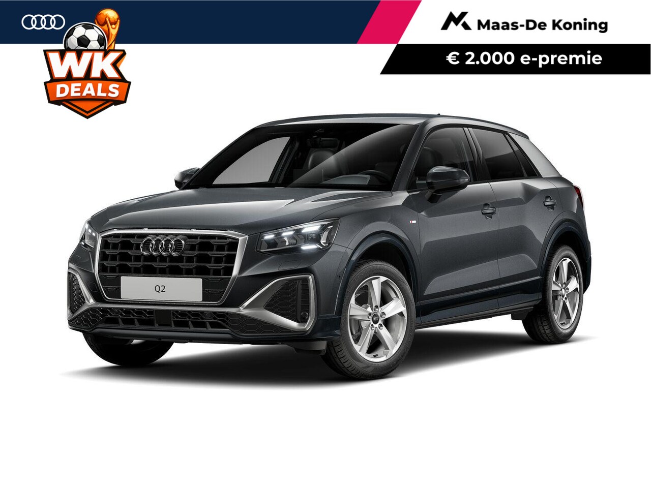 Audi Q2 - 35 TFSI S Edition 150 PK · Assist. pakket parking · Privacy glas · Stoelverwarming voorin - AutoWereld.nl