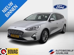 Ford Focus Wagon - 1.0T 125PK Automaat Titanium Business Winterpakket Led/Trekhaak/B&O/Ad.Cruise/4S.Banden