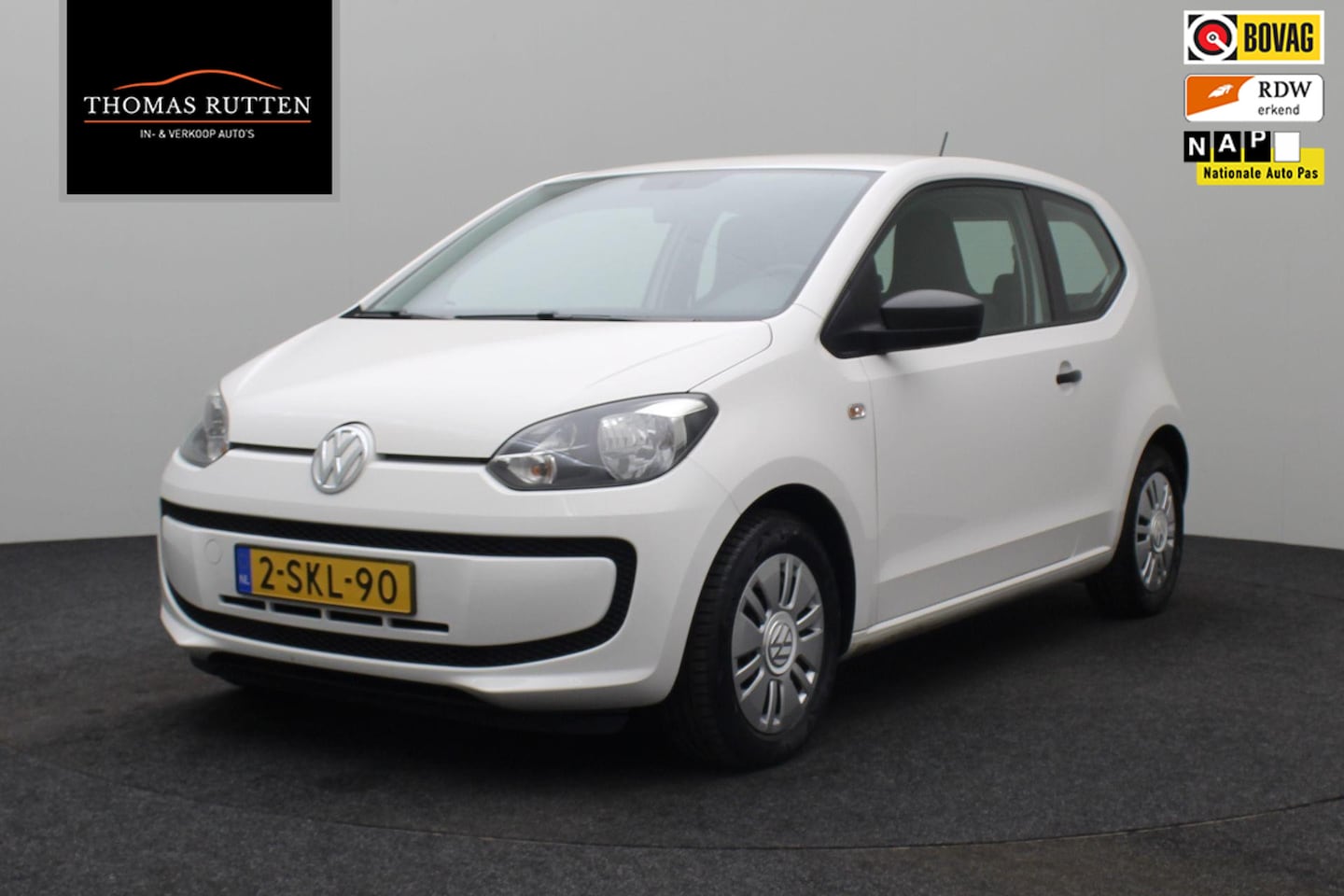 Volkswagen Up! - 1.0 easy up! BlueMotion 2013 | Goed Onderhouden | 2 Sleutels | Cruise Control | Boekjes | - AutoWereld.nl