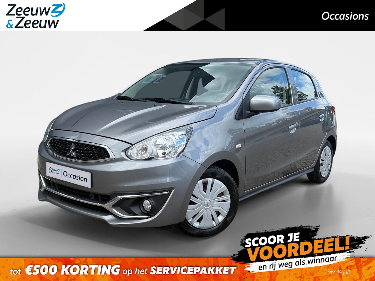 Mitsubishi Space Star - 1.0 Cool+ | Automaat | Dealer onderhouden | Airco | Elektr. Ramen | 12 maanden garantie! | - AutoWereld.nl