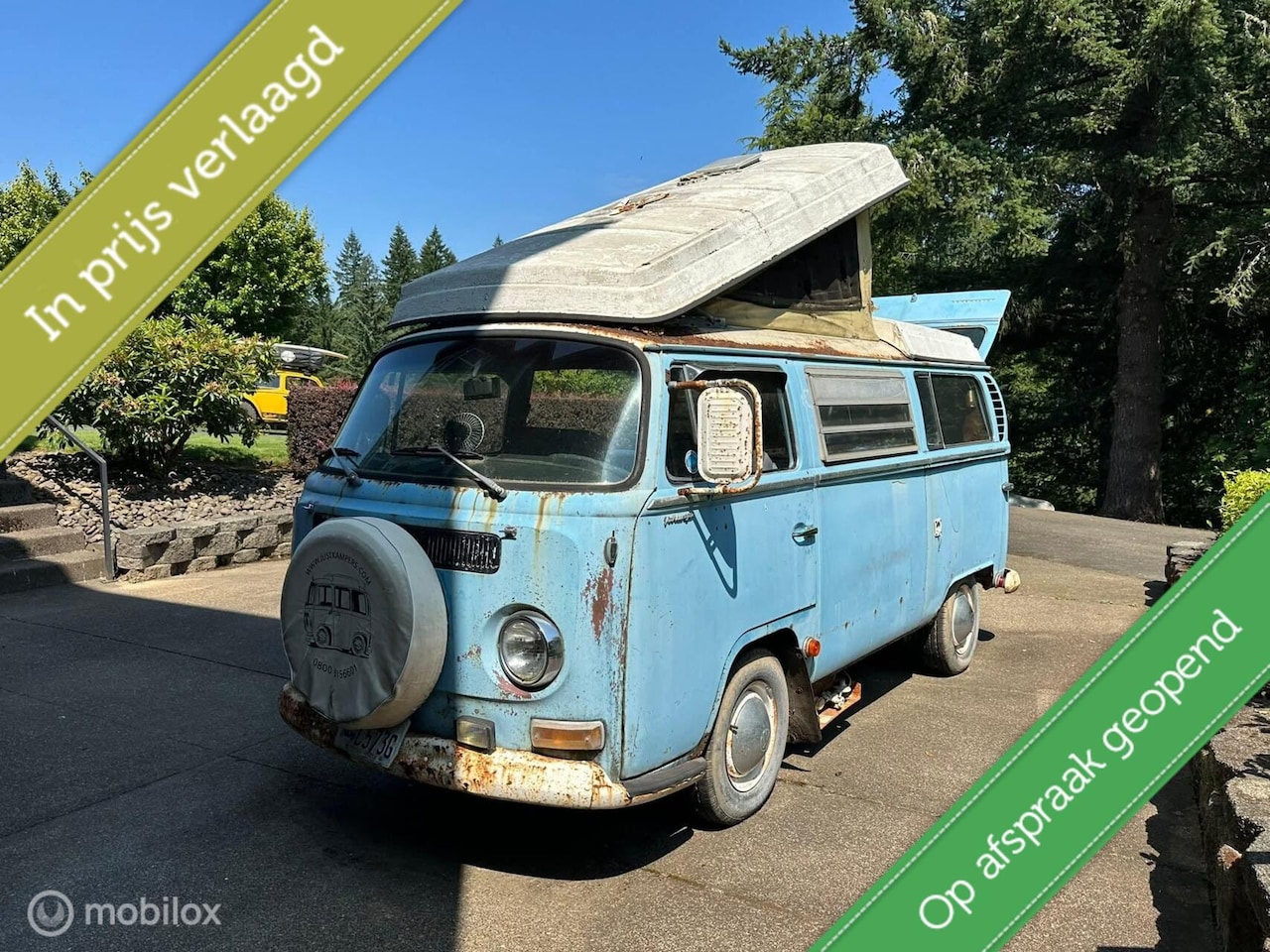 Volkswagen T2 - Hefdakcamper - AutoWereld.nl